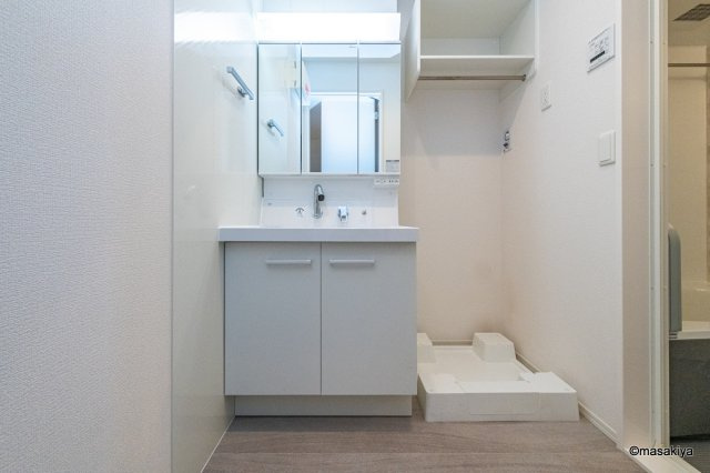 ヴィラ・飯綱の洗面所