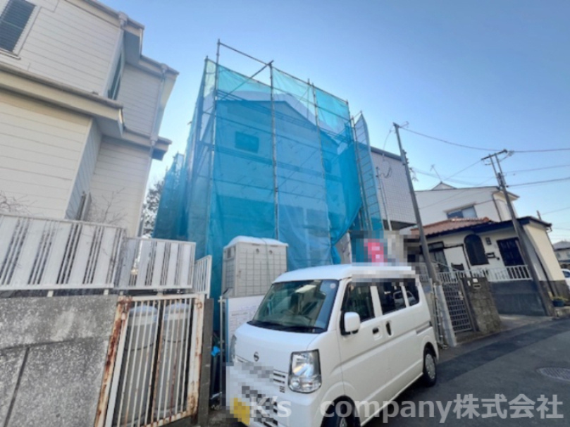茅ヶ崎市菱沼1丁目　新築戸建の外観|2025.12.4撮影◇
