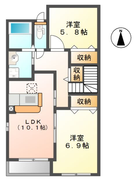 アーバングレイスの間取り