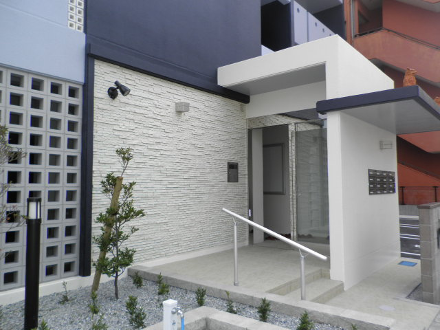 ソレイユの外観|エントランスです