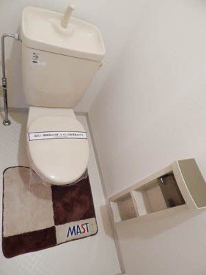 【トイレ】 | ルポ510 | 清潔感のあるトイレです