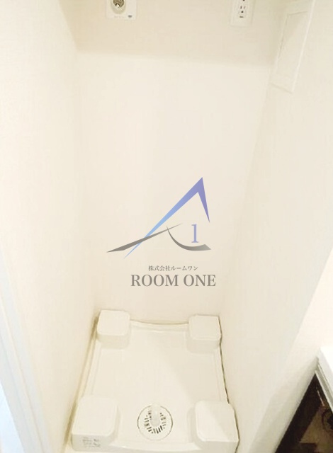 プレール・ドゥーク東陽町の設備|洗濯機置き場です。