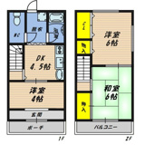 千林１丁目貸家の画像