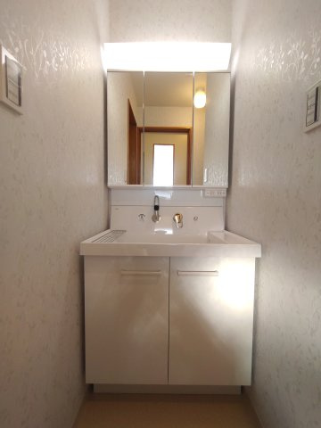 友希ハイツの洗面所