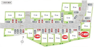 【区画図】 | 【仲介手数料無料！！】府中市日新町5丁目　新築戸建て（全19棟）J号棟　4690万円 | 1期19棟