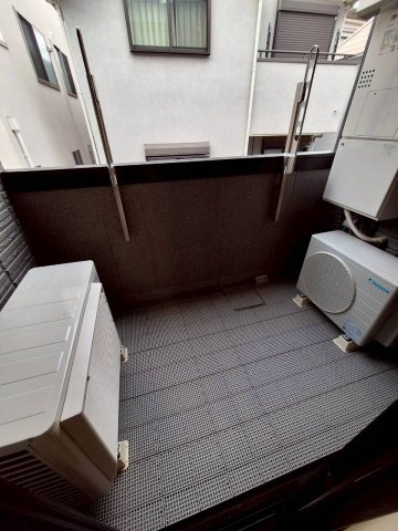 （仮称）山王３丁目メゾンのバルコニー