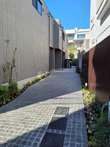 （仮称）山王３丁目メゾンのエントランス