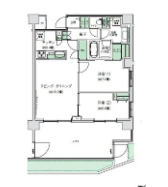 スタイリオ梶が谷の間取り