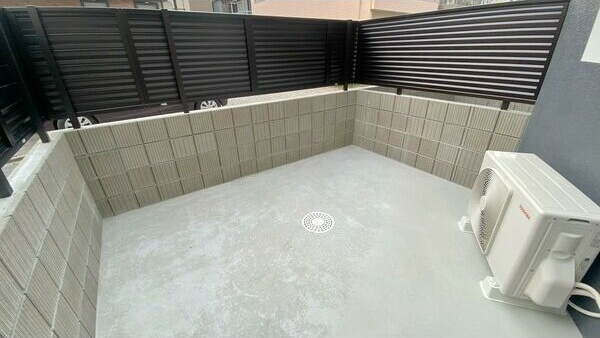 アソシエ中村のバルコニー