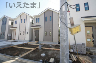 【外観】 | 【仲介手数料無料！！】府中市日新町5丁目　新築戸建て（全19棟）L号棟　4690万円 | 令和７年10月20日撮影　建築中