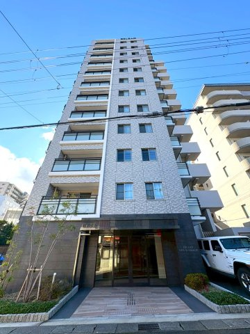 ◆２０２１年築の築浅マンション◆３沿線以上利用可能◆家具照明付き◆収納豊富◆エスリード大津京町の外観|外観