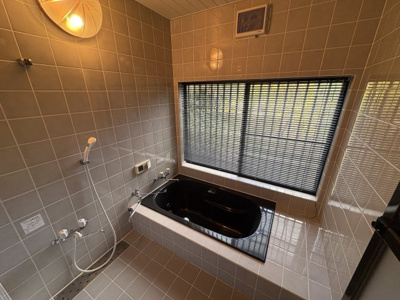 【浴室】 | 丹波篠山市栗柄ログハウス調別荘