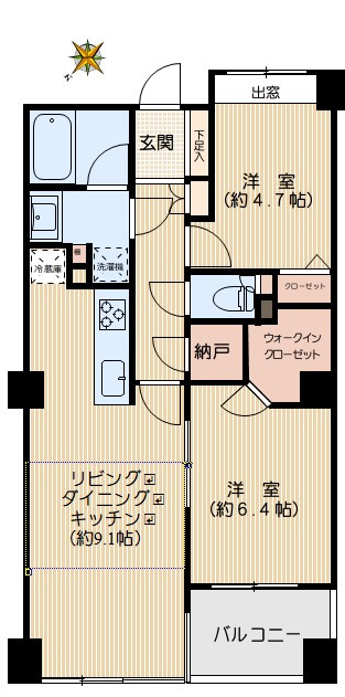 ヴィラージュ白山403の画像