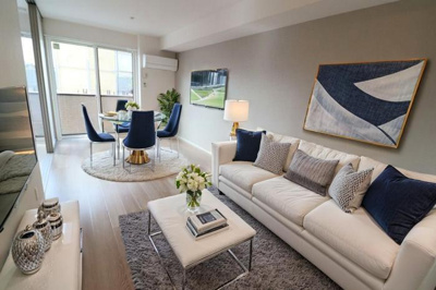 【居間・リビング】 | プラヴール | CGで家具等を配置したものです。実際に家具等は含まれません。