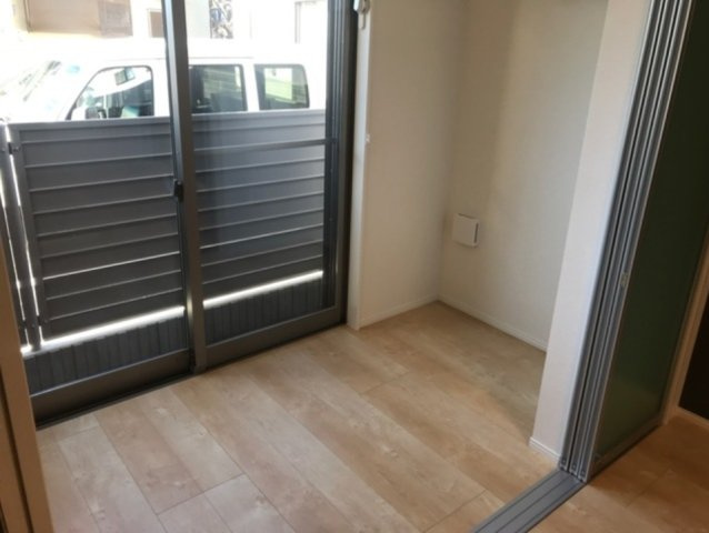 カルム荒幡のバルコニー