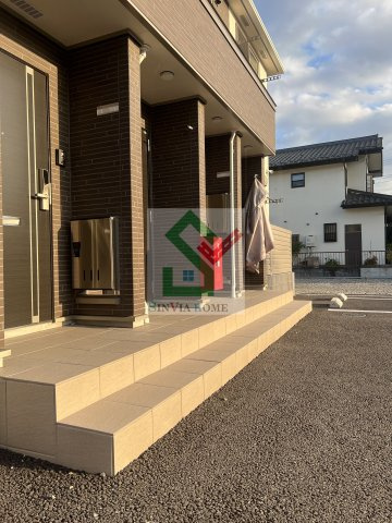 カルム荒幡のエントランス