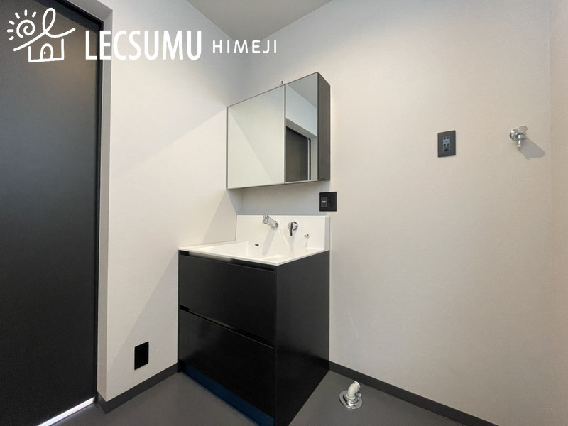 姫路市北新在家1丁目/新築戸建の独立洗面台