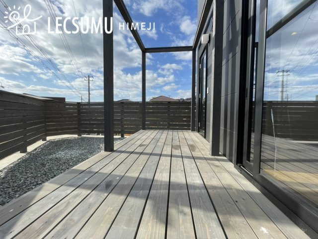 姫路市北新在家1丁目/新築戸建のバルコニー