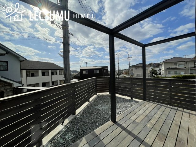 姫路市北新在家1丁目/新築戸建のバルコニー