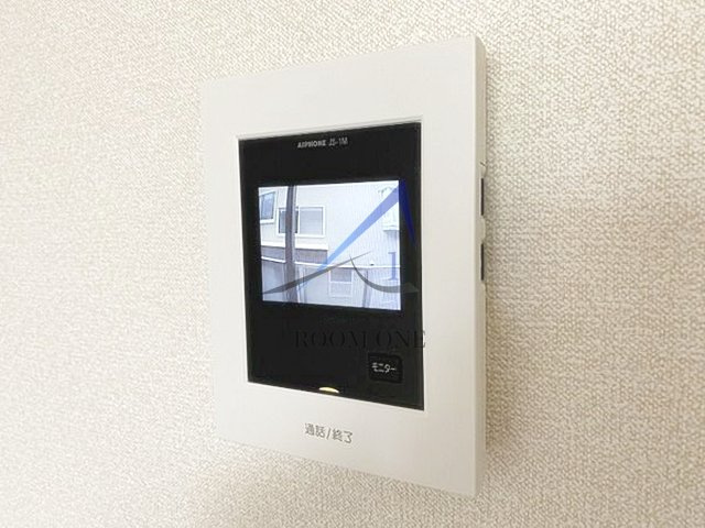 メゾン白雪のセキュリティ|モニター付きインターホンです。