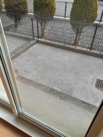 カーサソーレのバルコニー