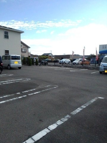 カーサソーレの駐車場