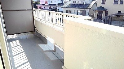 【バルコニー】 | カーサ・ツバキ弐番館