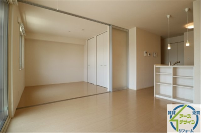 モンボヌールの居間・リビング|パース写真