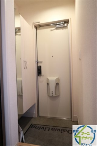 モンボヌールの玄関|パース写真