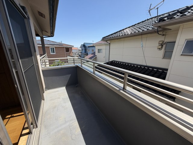前橋市箱田町１期　中古戸建のバルコニー|■南面バルコニー