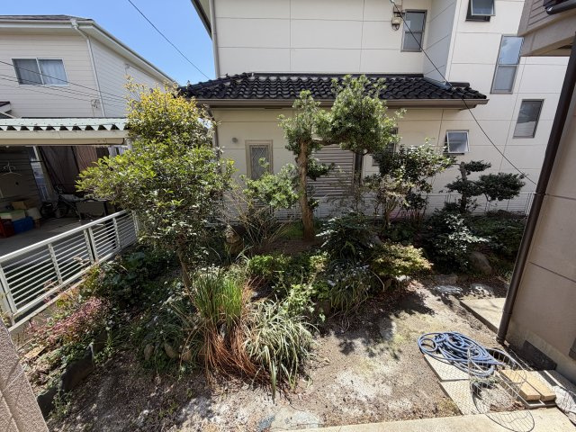 前橋市箱田町１期　中古戸建の庭|■中庭もございます