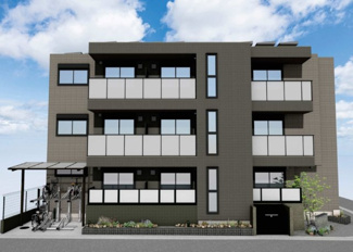 【外観パース】 | 西宮市甲子園七番町ヘーベルメゾン