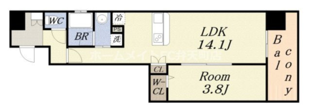 【間取り】 | Park Lane Kujo