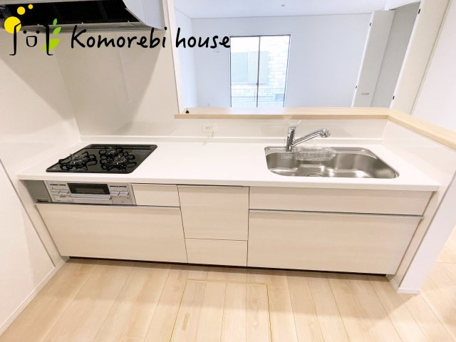 伊奈町中央　第3　クレイドルガーデン　01のキッチン|お料理しやすいキッチンです