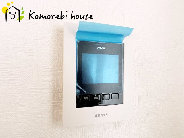 伊奈町中央　第3　クレイドルガーデン　01の防犯設備|モニター付インターホンです