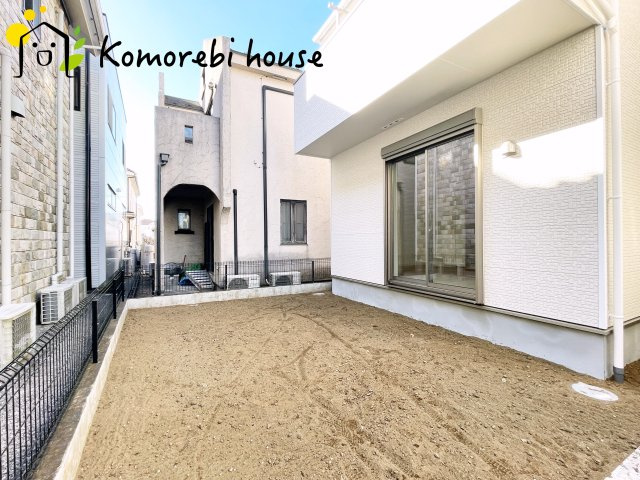 伊奈町中央　第3　クレイドルガーデン　01の庭|お庭で自由な時間を過ごせます