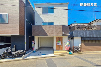 【外観】 | 大和市柳橋3丁目 中古戸建 全1棟 | こちらの写真は建築時のものです。現況と異なる場合がございますので、ぜひ現地にてご確認ください。