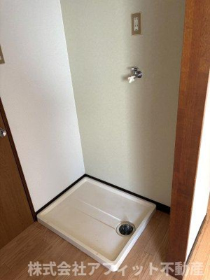 【その他】 | シティハイツあすなろB | 室内洗濯機置場