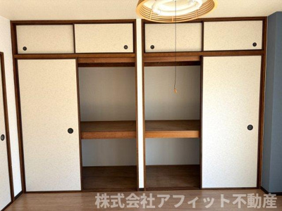 【収納】 | シティハイツあすなろB | 押入