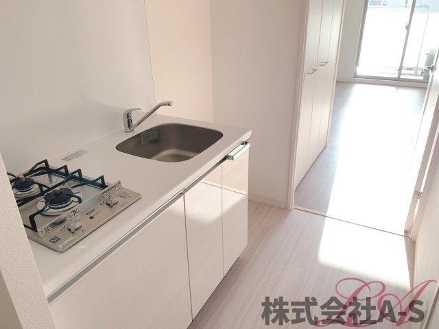 プレサンス栄フェルのキッチン|同間取り画像使用
実際のお部屋と色などが異なる場合がございます。