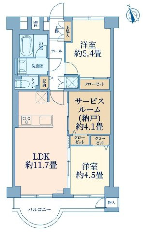 エステート吉祥寺の間取り