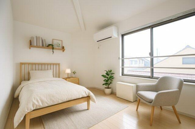 【寝室】 | サザンロード北千住 | ※家具・家電はイメージです 