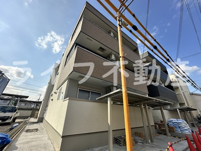 フジパレス弥刀駅北Ⅱ番館の外観|きれいな外観です