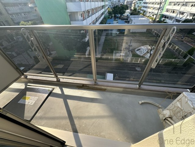 グランイニシオ都島のバルコニー