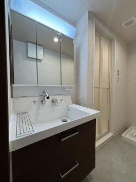 西神戸セントポリア1号館の独立洗面台