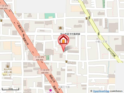 【地図】 | フレグランス小坂・