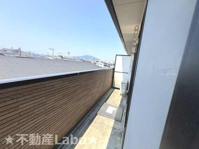 徳島市北沖洲１丁目の賃貸マンションのバルコニー