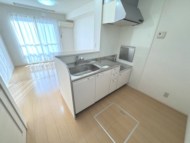 徳島市沖浜町明治開のアパートのキッチン