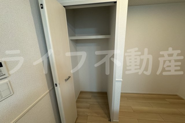 ヴィラ　ハーツデールの収納|たっぷりとした収納スペースです