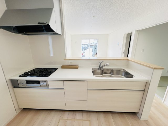 新築　みどり市大間々町大間々第12　クレイドルガーデン　１号棟のキッチン|みどり市大間々町大間々第12　クレイドルガーデン　１号棟